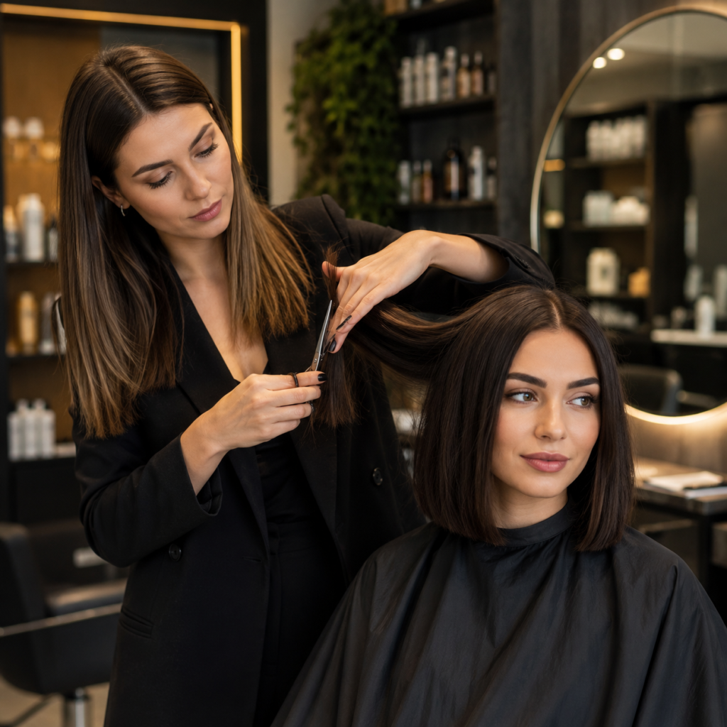 Taglio capelli donna professionale a Roma
